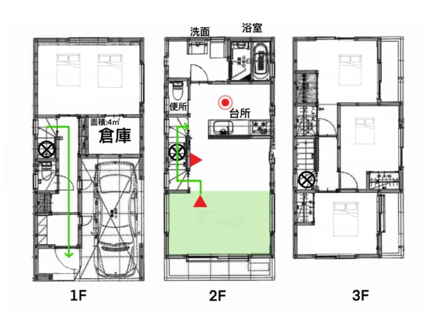 桜の川18 5 Minutes Htsudai Station, 1 Minute Train To Shinjuku, 120㎡ Villa, Four Bedrooms Tokyo Villa